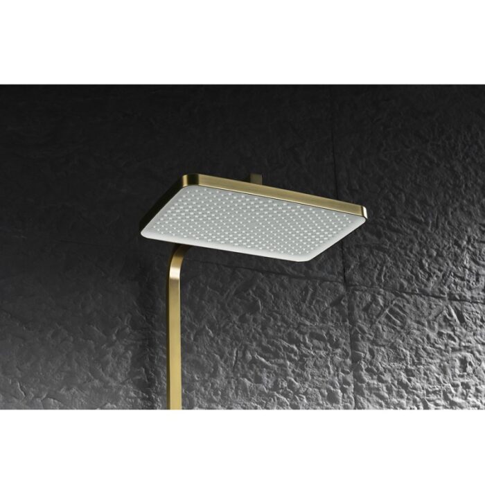 Душ система с термостат Inter Ceramic 6703BRUSH GOLD - златно покритие и комфорт - Image 9