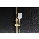 Душ система с термостат Inter Ceramic 6703BRUSH GOLD - златно покритие и комфорт - Image 10