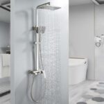 Тръбно окачване Inter Ceramic ICT 6891BRUSH NICKEL - Стил и функционалност в банята - Image 2
