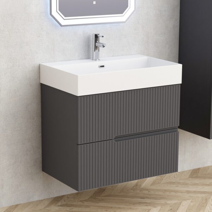 PVC ШКАФ ELORIA 7056DARK GREY - Image 3