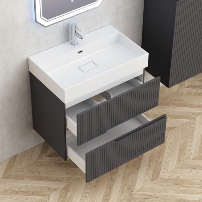 PVC ШКАФ ELORIA 7056DARK GREY - Image 4