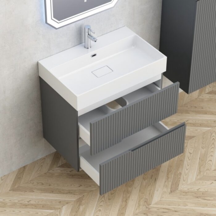 PVC ШКАФ ELORIA 7056 GREY - Image 3