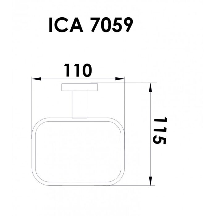 Аксесоари за баня  »  Арго » ICA 7059 - Image 2