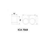 Аксесоари за баня  »  Арго » ICA 7068 - Image 2
