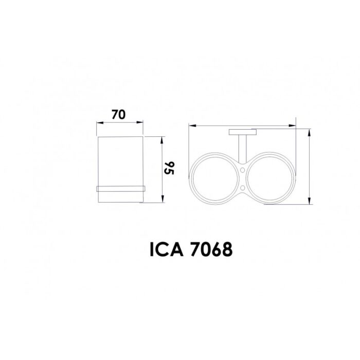 Аксесоари за баня  »  Арго » ICA 7068 - Image 2