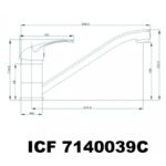 Смесители »  " ЕКО " » ICF 7140039C - Image 2