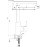 Кухненски смесител от месинг ICF 7163185 - Image 4