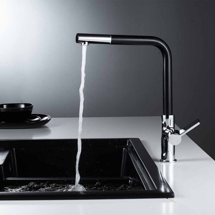 Смесител за кухненски умивалник ICF 718650 BLACK - Image 2