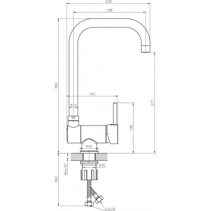 Месингов Смесител »   ICF 7192174 7119 - Image 3