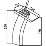 Смесител за умивалник  ICF 7550273 Орекио - Image 3