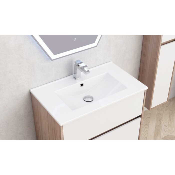 Долен конзолен PVC шкаф за баня Inter Ceramic ICP 7555 - функционалност и стил - Image 3