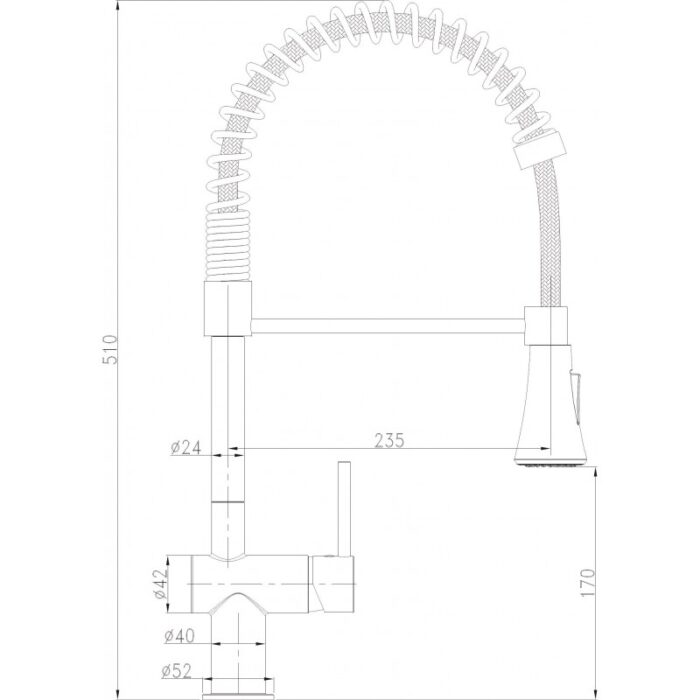 Месингов Смесител »   ICF 7561017PVD - Image 2