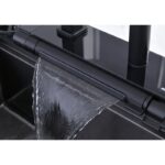 Кухненска мивка Inter Ceramic 7547PVD BLACK + Смесител 7567131MB – Луксозен функционален комплект - Image 6