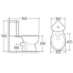 Моноблок ICC 7636P RIMLESS - Image 6