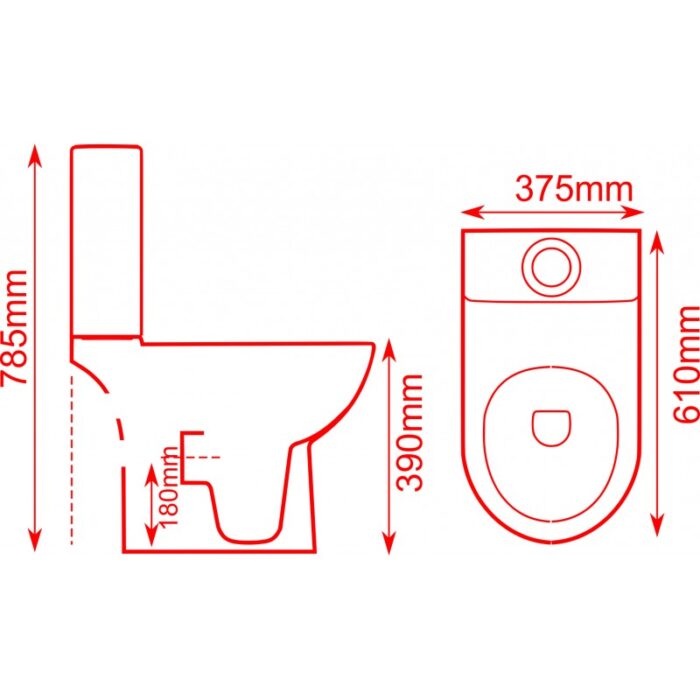 Моноблок Inter Ceramic ICC 7837P UF NANO - комфорт, устойчивост и лесна поддръжка - Image 2