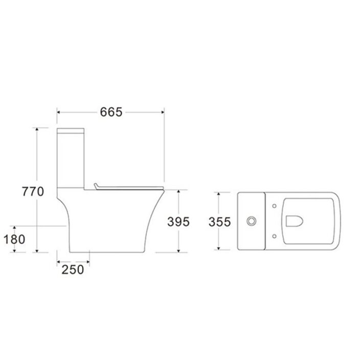 Моноблок ICC 7837S UF RIMLESS - Image 3