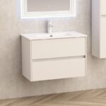 Мебели за баня » ICP 7955 + МИВКА ICC 8066MW БЯЛ MAT