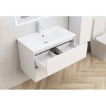 Мебели за баня » ICP 7955 + МИВКА ICC 8066MW БЯЛ MAT - Image 2
