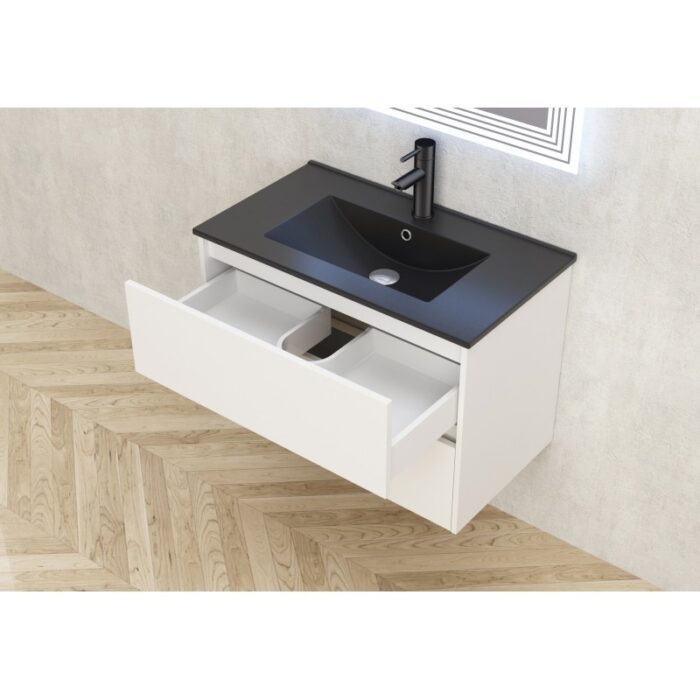 Мебели за баня » ICP 7955 + МИВКА ICC 8066B ЧЕРЕН МАТ - Image 4