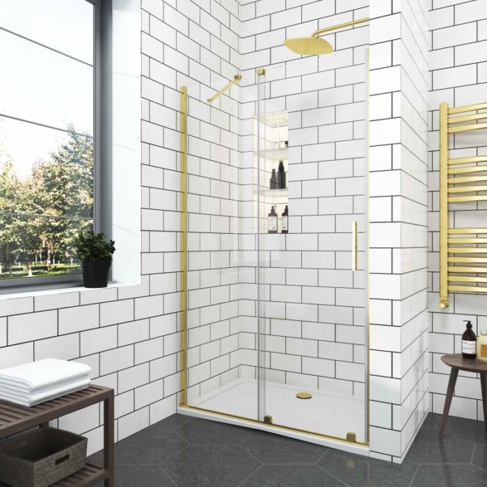 ПРЕГРАДЕН ПАРАВАН ELGIO BRUSHED GOLD - Image 4