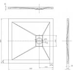 Поддушово корито ROUGH STONE ICST  8010RS-3 - Image 2