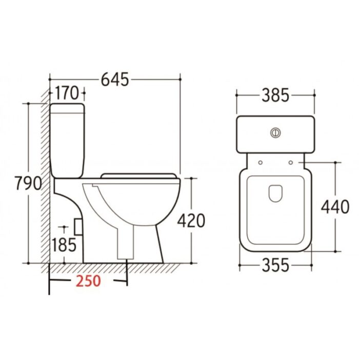 Моноблок ICC 8036 S PP RIMLESS - Image 5