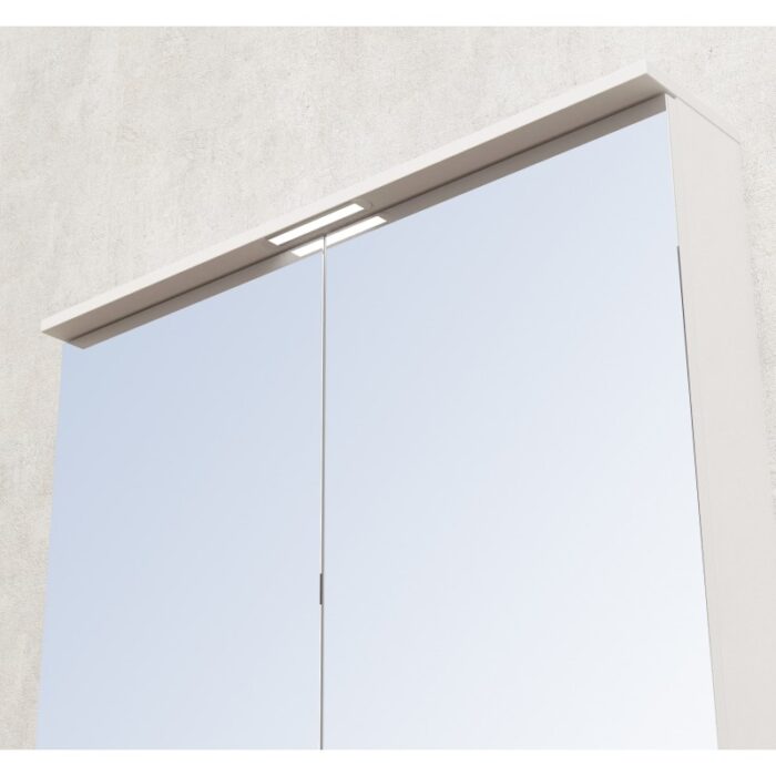 Горен PVC шкаф с огледало ICMC 8017-70 ALFIO от InterCeramic - Image 4