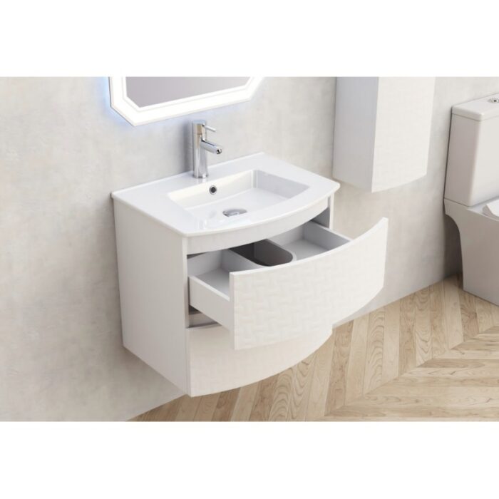 МЕБЕЛ ЗА БАНЯ BELLA 8055-60СМ + УМИВ.8055-60 - Image 2