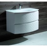 Долен конзолен PVC шкаф за баня ICP 8055 W