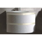 Долен конзолен PVC шкаф за баня ICP 8055 W - Image 4