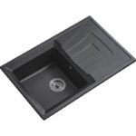 Кухненска мивка от композитен материал ICGS 8104 BLACK