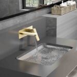 Месингов смесител за вграждане ICF 8110191BRUSH GOLD - Image 2