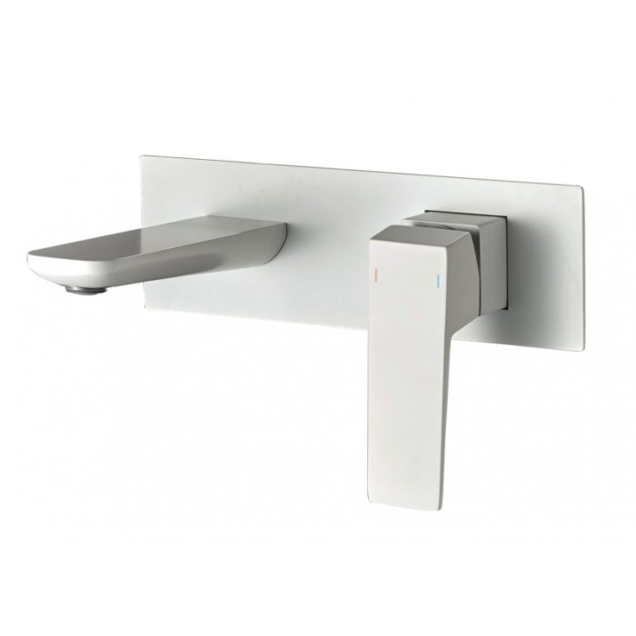 Месингов смесител за вграждане Inter Ceramic ICF 8110191MW ЕЛИНОР WHITE MATT - модерна визия и надеждност - Image 2