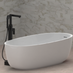 Месингов смесител за вана Inter Ceramic 8215B – Лукс и функционалност - Image 2