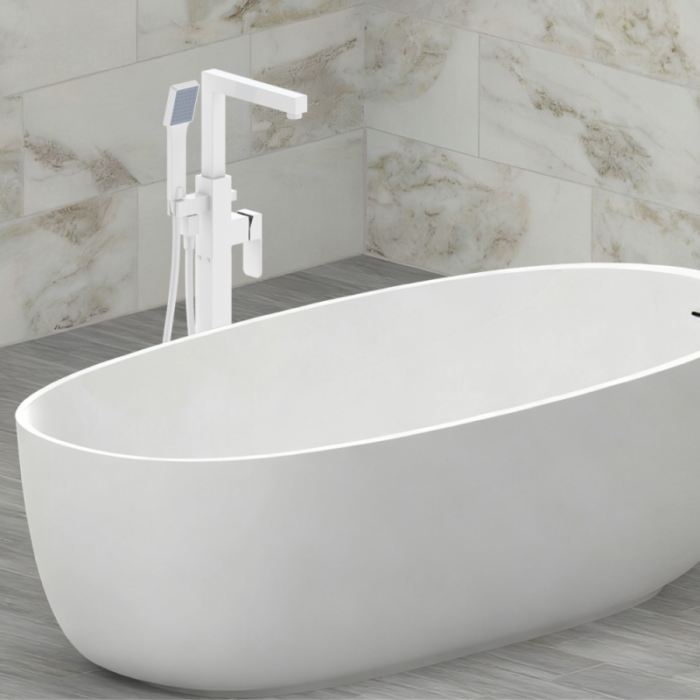 МЕСИНГОВ СМЕСИТЕЛ ЗА ВАНА 8215W - Image 2