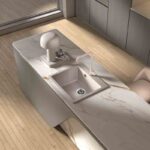 ГРАНИТНА МИВКА 8304 ПЯСЪЧНА С ЦЕНТРАЛЕН ОТВОР - Image 2