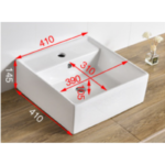 Порцеланов умивалник за плот ICB 865 - Image 2