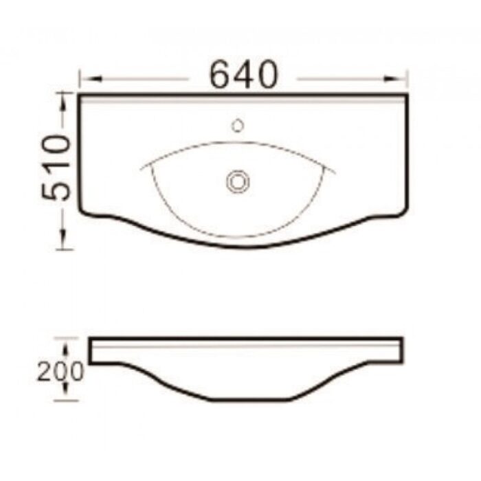 Умивалник ICC  8765NEW - Image 2