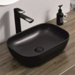 Долен конзолен шкаф за баня ICP 8056-039 КОМО + 887BLACK - Image 3