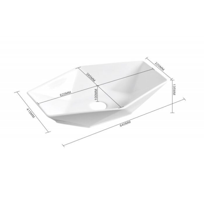 Порцеланов умивалник Inter Ceramic ICC 899 - изчистена линия и удобство - Image 3