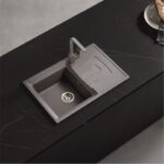 Комплект за кухня Inter Ceramic BG 8104 GREY + 233010 GREY – Стил, здравина и удобство, Сив мат