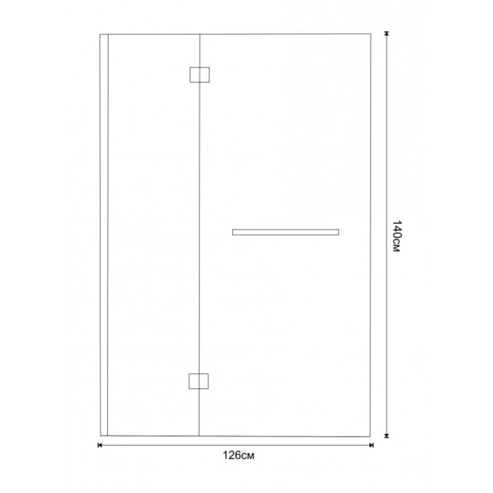 Параван за вана ICS 112 DF L - Image 2