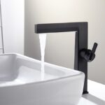 Месингов смесител Кони ICF 116223MB Черен мат - Image 2