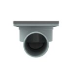 ПОДОВ СИФОН 100*100мм 6414GG GUN GRAY - Image 4