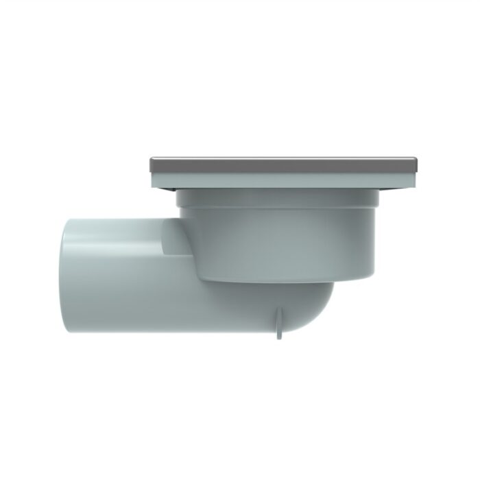 ПОДОВ СИФОН 100*100мм 6414GG GUN GRAY - Image 5