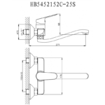 Месингов смесител LINNI ICF 5452152 - Image 6