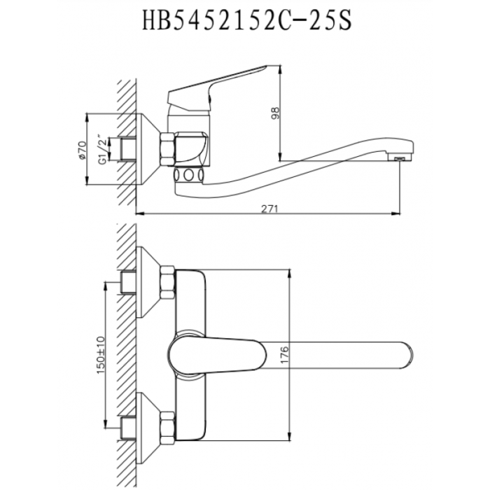 Месингов смесител LINNI ICF 5452152 - Image 6