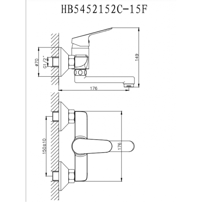 Смесител за умивалник LINNI ICF 5452152 7215 - Image 2