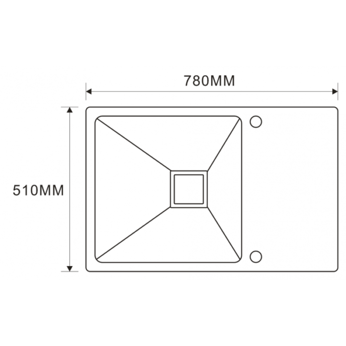 Кухненска мивка алпака ICK 7951B - Image 2