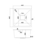 Кухненска мивка алпака Inter Ceramic ICK 4444 - практично решение за всеки дом - Image 2